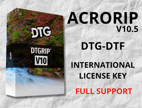 Acrorip 10.5 DTG- DTF International Version License Key