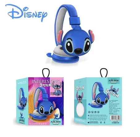 🎧 ولدك يحب STITCH؟ هذي السماعة راح يعشقها من أول نظرة 💙