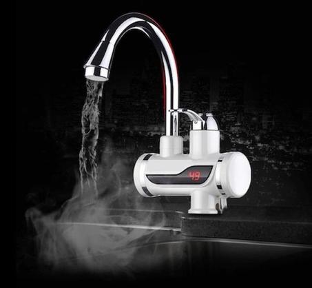 الصنبور سخان الماء الفوري 2 في 1