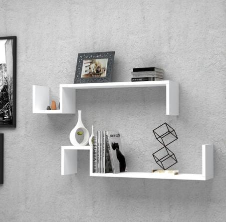 الرفوف الأنيقة لترتيب الكتب و الأغراض