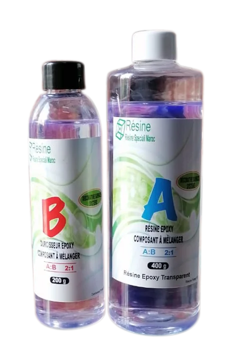 La Résine Epoxy Ultra Transparente 600G