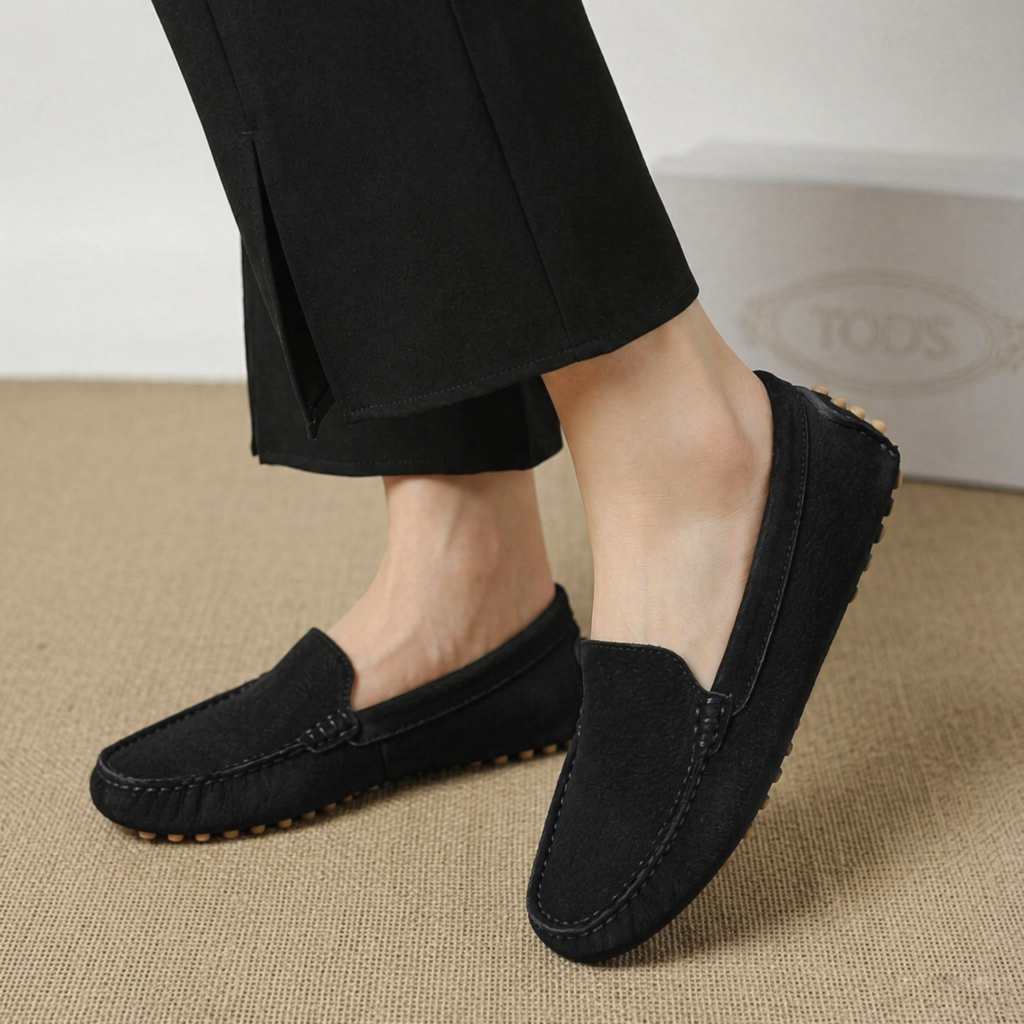 Mocassin Femme Cuir Doux