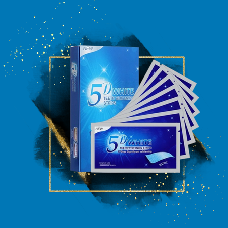 شرائط تبيض الأسنان 5D WHITE
