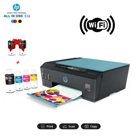 Hp Imprimante à Rèservoires Tout-en-un Smart Tank 516 - 22 PPM