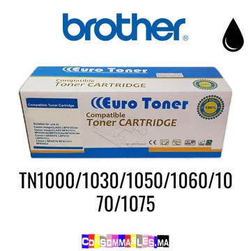 BROTHER TN1000/1030/1050/1060/1070/1075 NOIR
