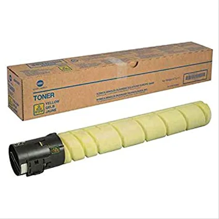 Toner Original Revalorisé Konica Minolta TN-324 A8DA250 Yellow Pour Bizhub 458 558 658 26000 pages