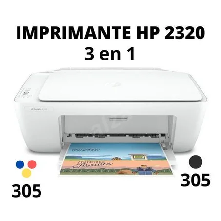 Hp DeskJet 2320 Jet d'encre couleur ( numèrisations, copies, impressions ) USB 2.0