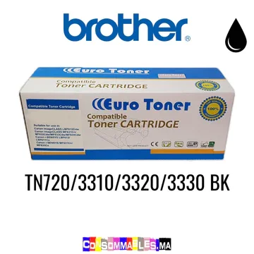 BROTHER TN720/3310/3320/3330 BK NOIR