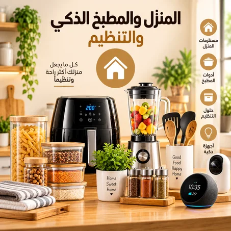 المنزل والمطبخ الذكي والضيافة