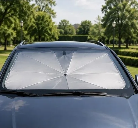 مظلة السيارة العاكسة لأشعة الشمس ☀️🚘