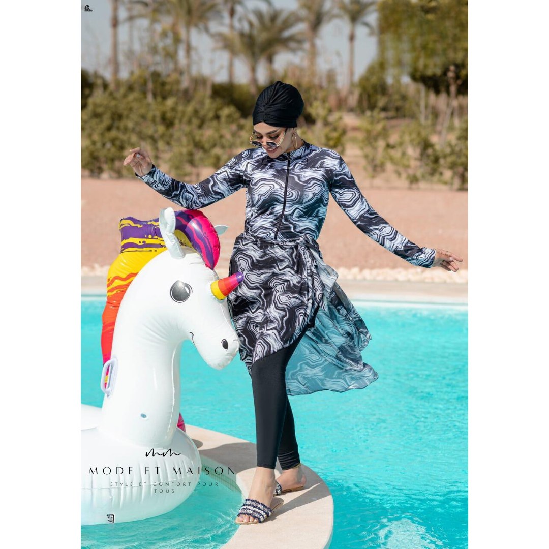 Burkini nuit minérale