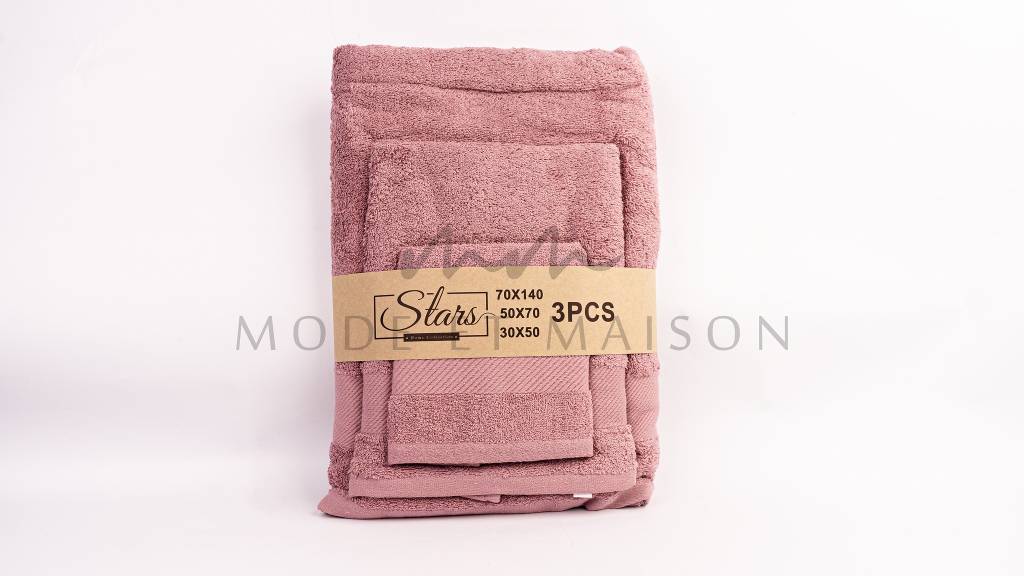 Serviette de bain - 3 Pièces