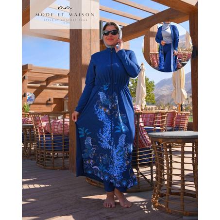 Burkini élégance florale