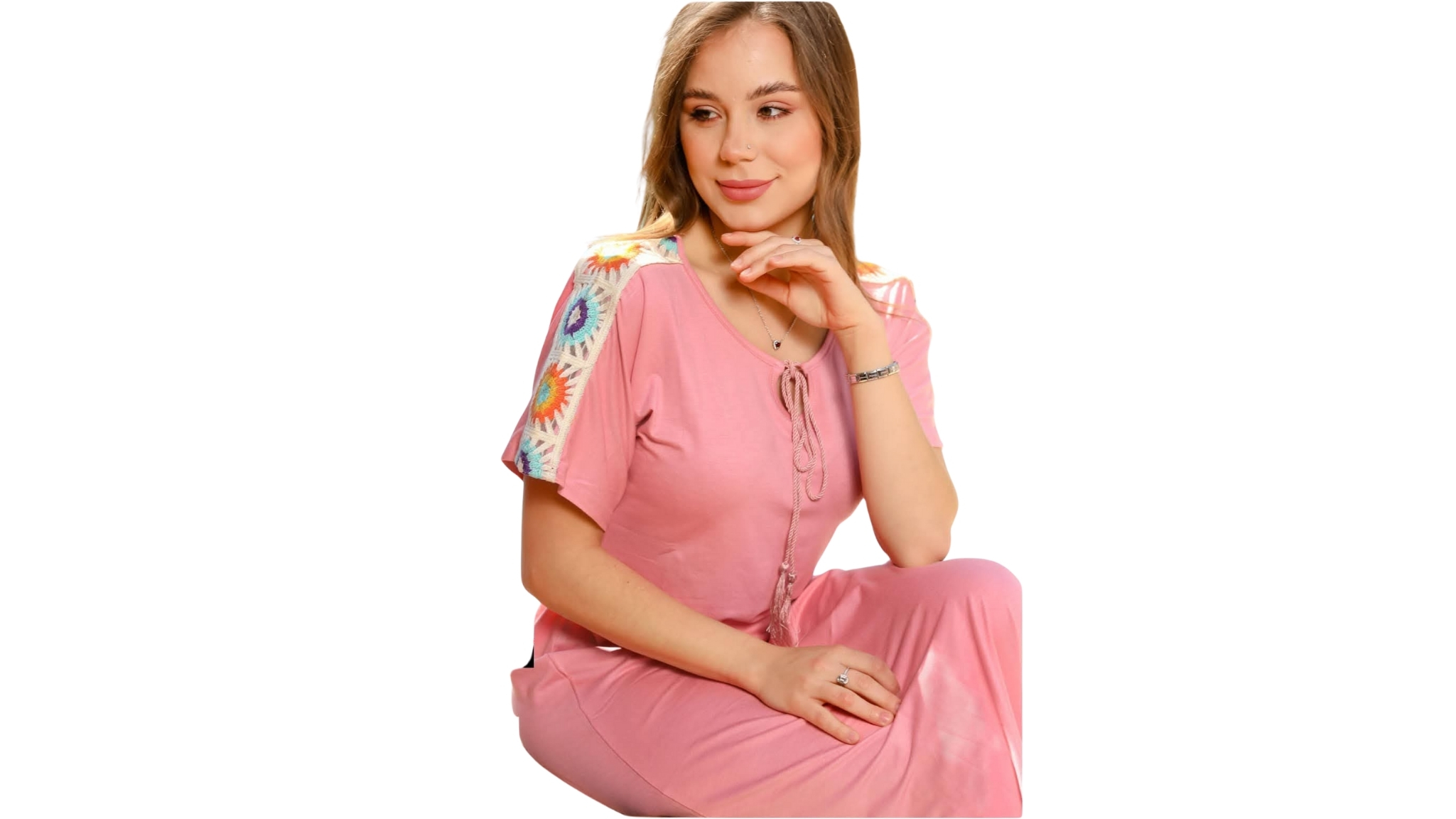 Robe longue à l