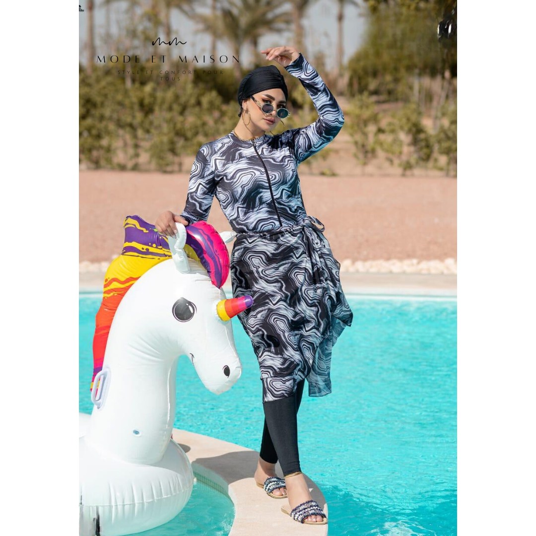Burkini nuit minérale