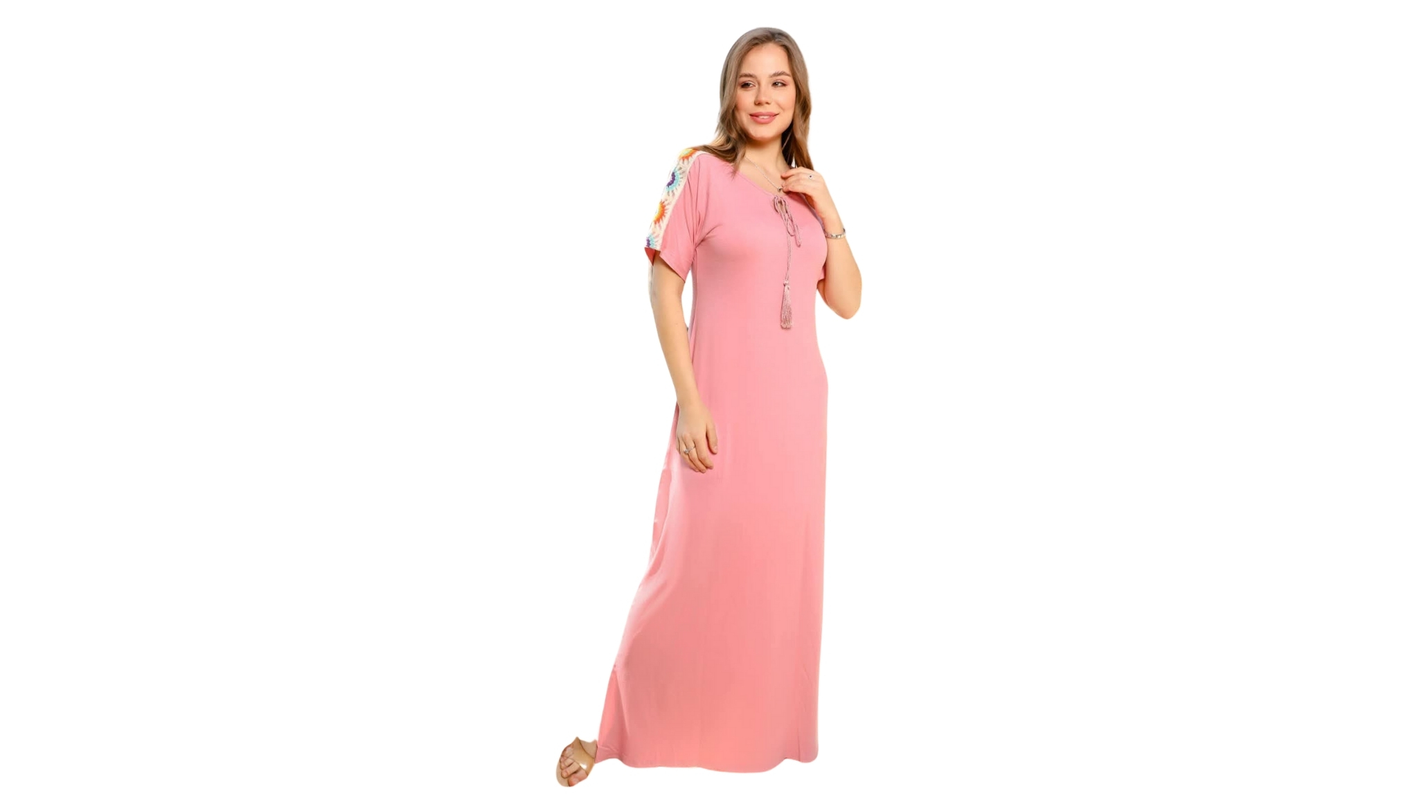 Robe longue à l
