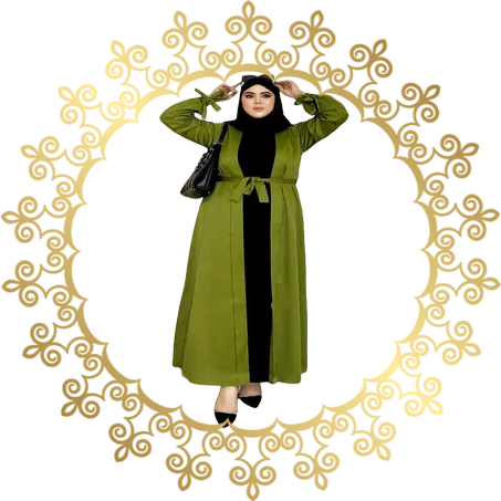 عباية بثلاث قطع