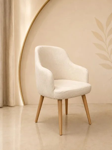 ✨ Fauteuil Nova – Blanc ✨