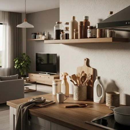 المطبخ والمنزل