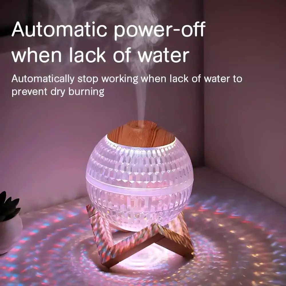 مرطب للهواء ومصباح بلوري . Aroma Lamp