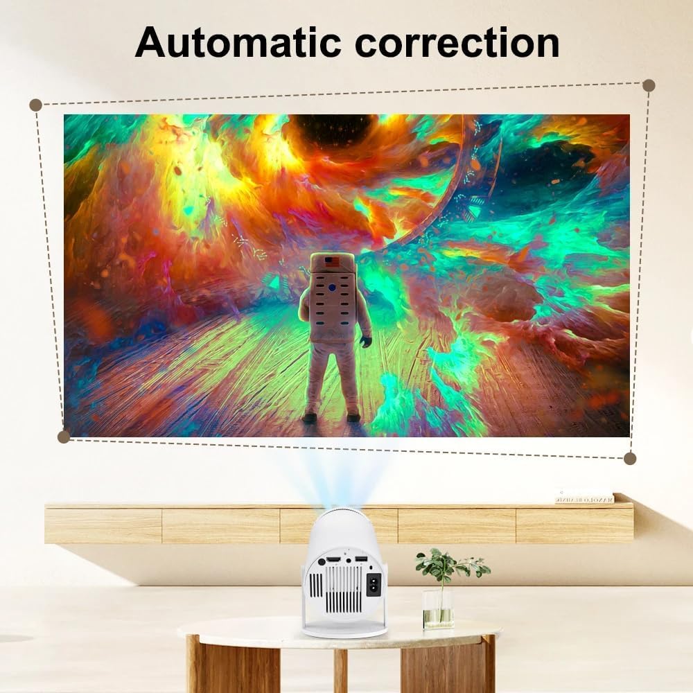 جهاز عرض الألعاب المحمول الذكي . smart game projector