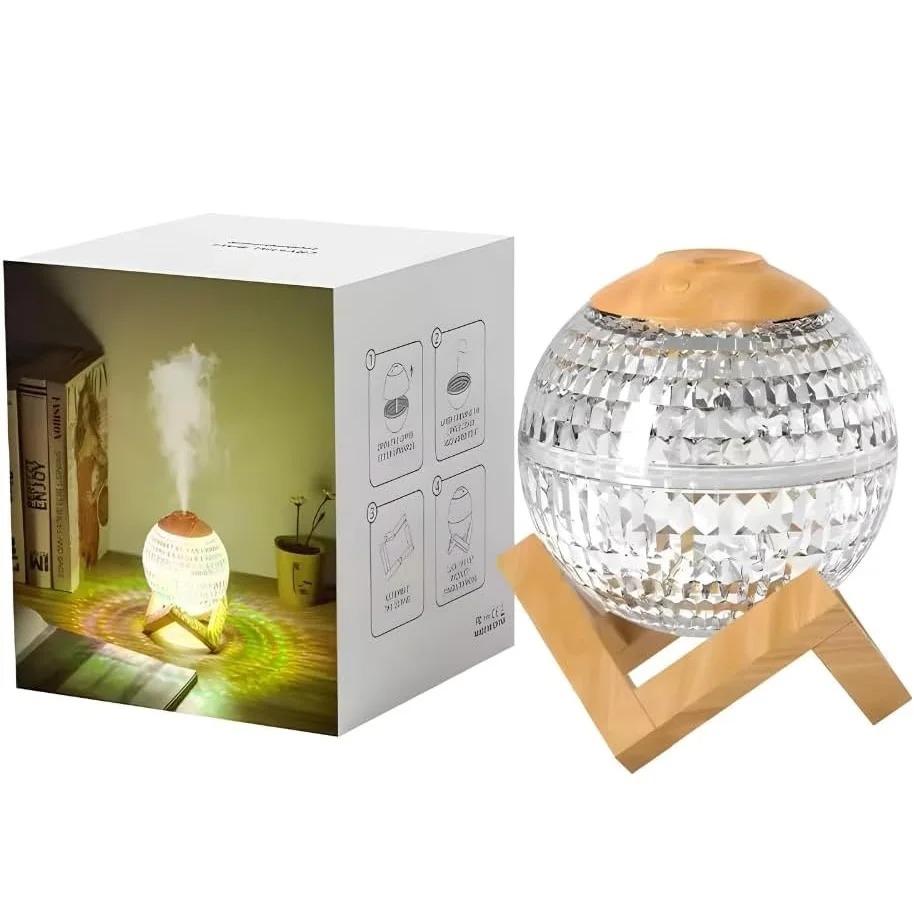 مرطب للهواء ومصباح بلوري . Aroma Lamp