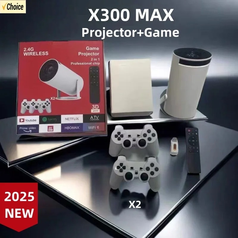 جهاز عرض الألعاب المحمول الذكي . smart game projector