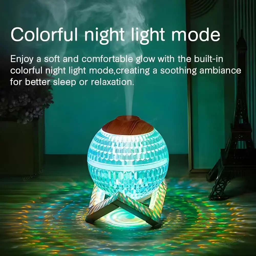 مرطب للهواء ومصباح بلوري . Aroma Lamp