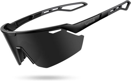 Lamicall Gafas de sol deportivas polarizadas de 0.85 oz para hombres y mujeres, gafas con protección UV400, para correr, ciclismo, béisbol, pesca