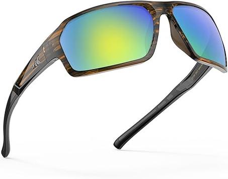 KastKing Chippewa - Lentes de sol polarizados para pesca, protección UV400, marco completo, para deportes, ciclismo, lentes TAC de 0.039 pulgadas