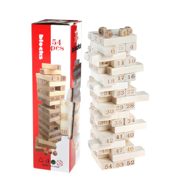لعبة التحدي (Jenga)