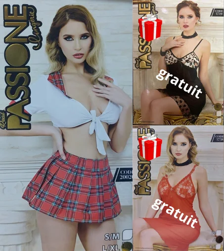 عرض الهبال 🔥🔥🔥 قميص النوم passione ب 299 درهم +  2 اقمصة بالمجان