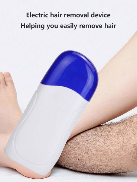Hair removal heater : Appareil chauffe cire +2 Cartouche tube +  bandes