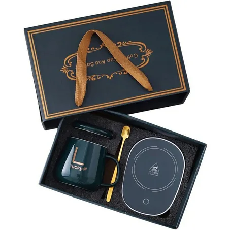 Tasse à café électrique, avec coussin chauffant,