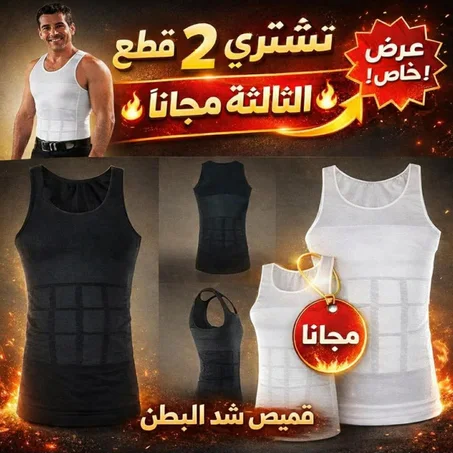 قميص داخلي لشد البطن والظهر للحصول على خصر  ضيق ومعدة مشدودة  💯 خاصة للأفراح والمناسبات🎉🎉
