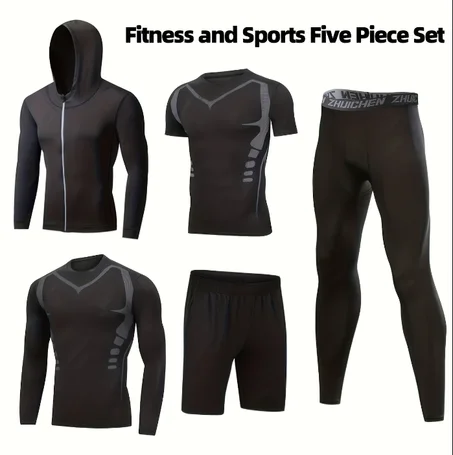 بدلة رياضية 5 قطع – راحة + خفة + أداء عالي