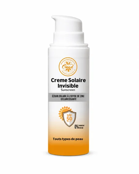 Creme solaire invisible