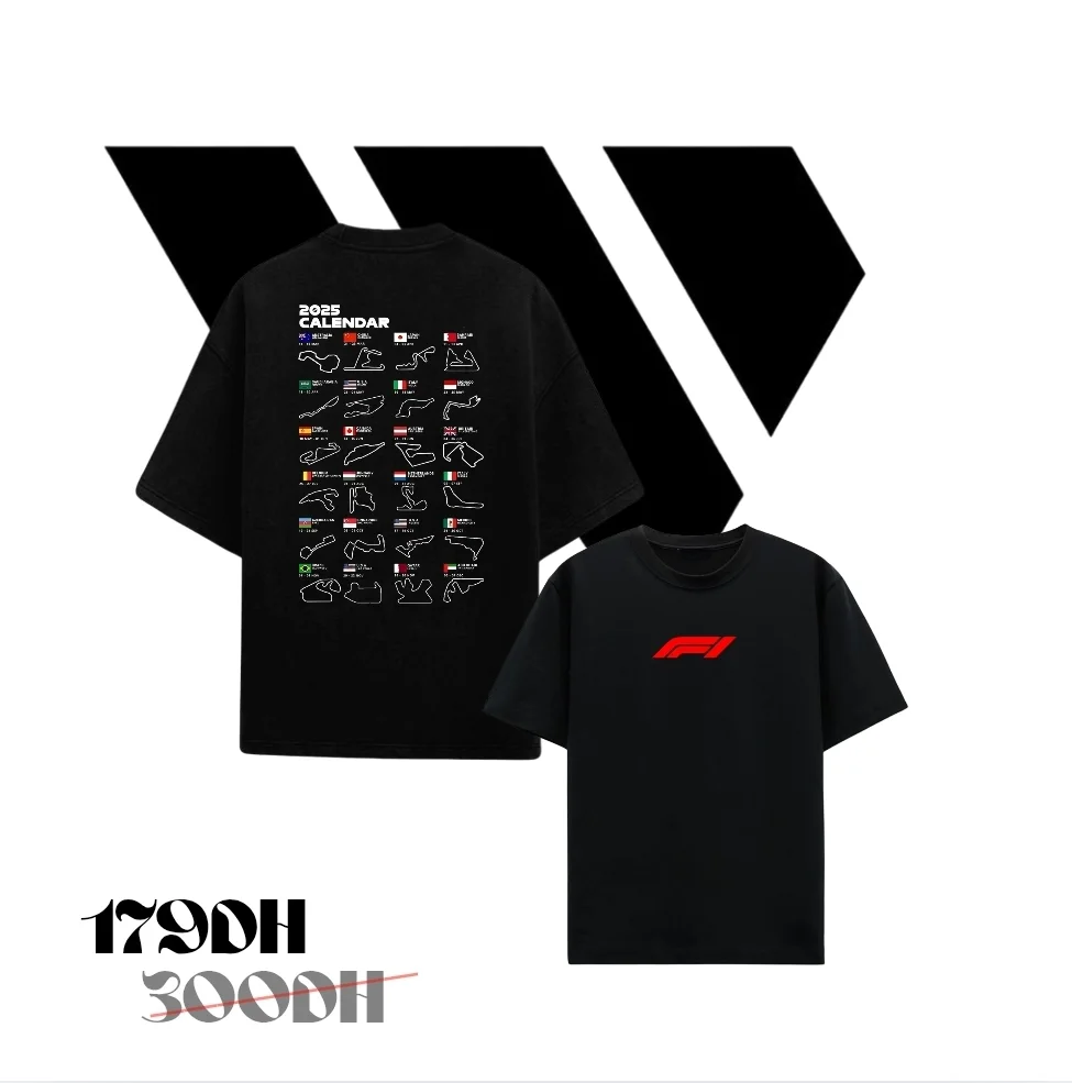 F1 TSHIRT 2025 🔥 🏎