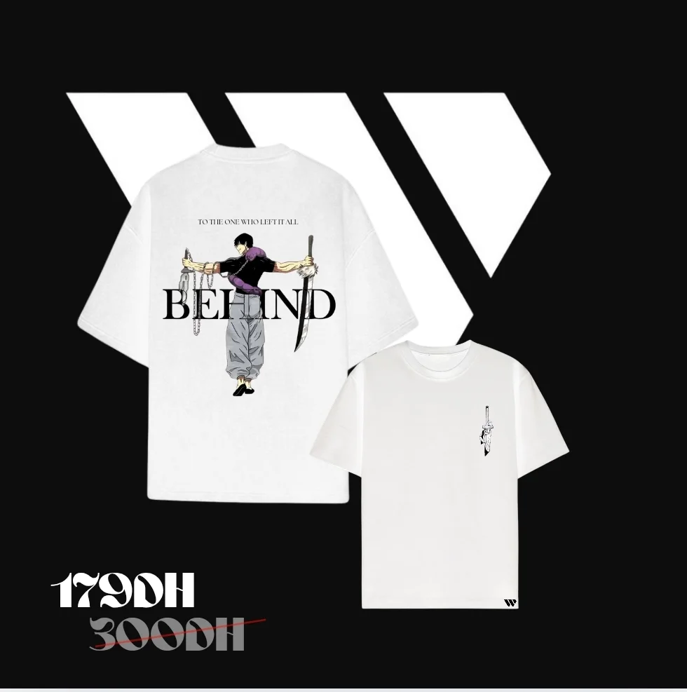BEHIND TSHIRT 🔪🥷