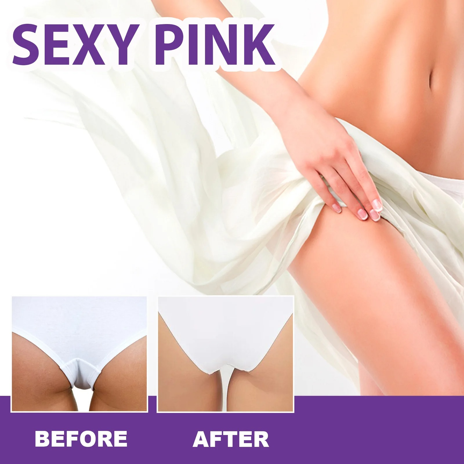 كريم Sexy Pink لتفتيح وتبييض المناطق الحساسة – تفتيح طبيعي وآمن ، الإبط، الحلمات والمناطق الداكنة