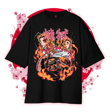 Kyojuro Rengoku tshirt - Demon slayer