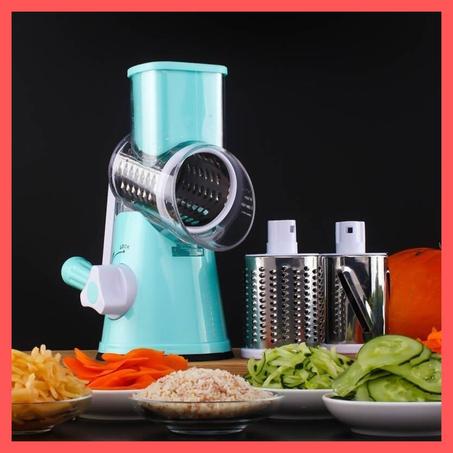 آلة تقطيع الخضار السريعة و متعددة الوظائف بشفرات حادّة و متنوّعة