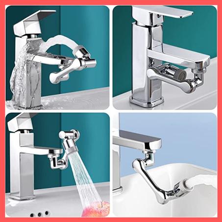 robinet chromee tournant 1080°