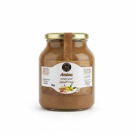 Amlou aux Cacahuètes et à l’Huile d’Olive - املو كاوكاو بزيت الزيتون