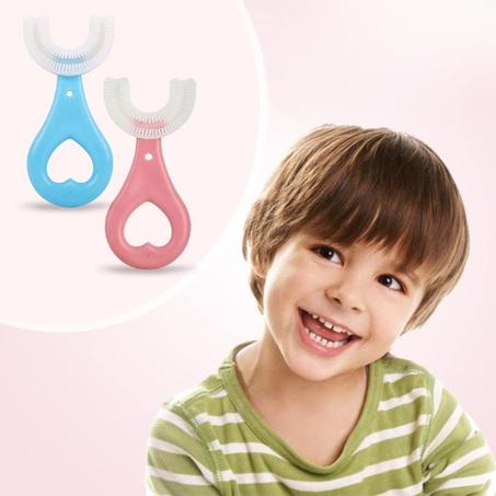 فرشاة الأسنان بالسليكون للاطفال