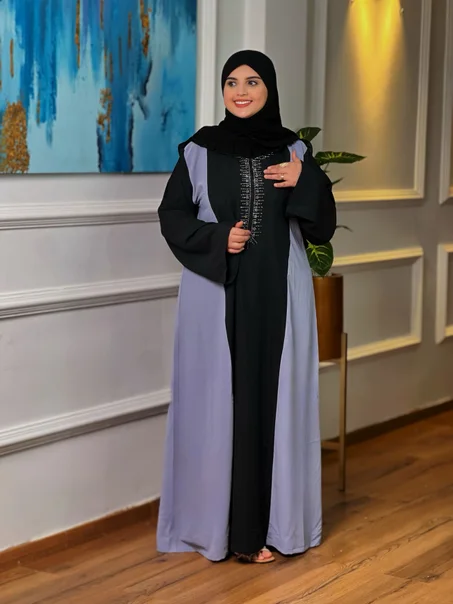 عباية العيد بالأحجار Les Estrace بفصالة طايحة ومريحة