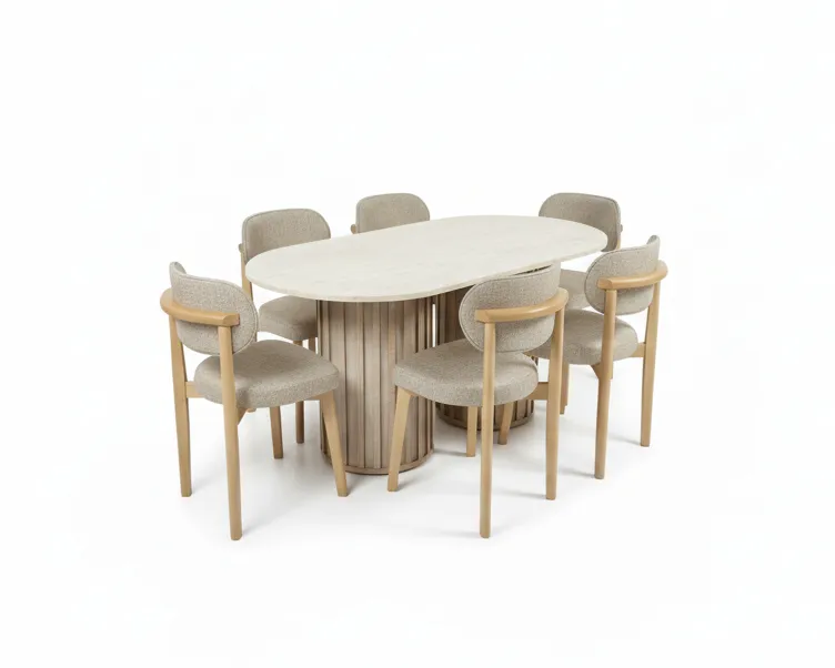 La table à manger Marbrière Silvia