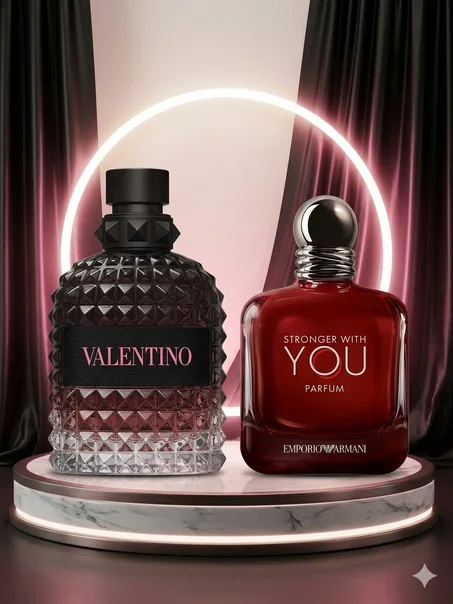 Valentino Uomo Born In Roma + Stronger with you parfum