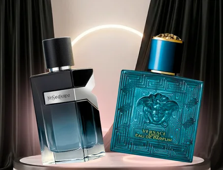 Be Aqua: YSL Y Eau de Parfum + Versace Eros
