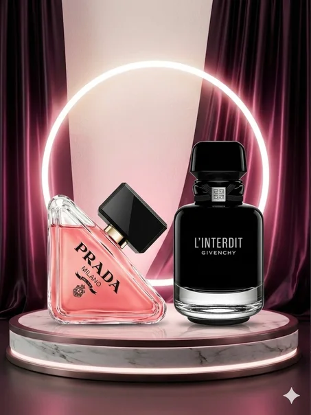 L'INTERDIT ABSOLU GIVENCHY 80 ML + PRADA PARADOXE 90ML